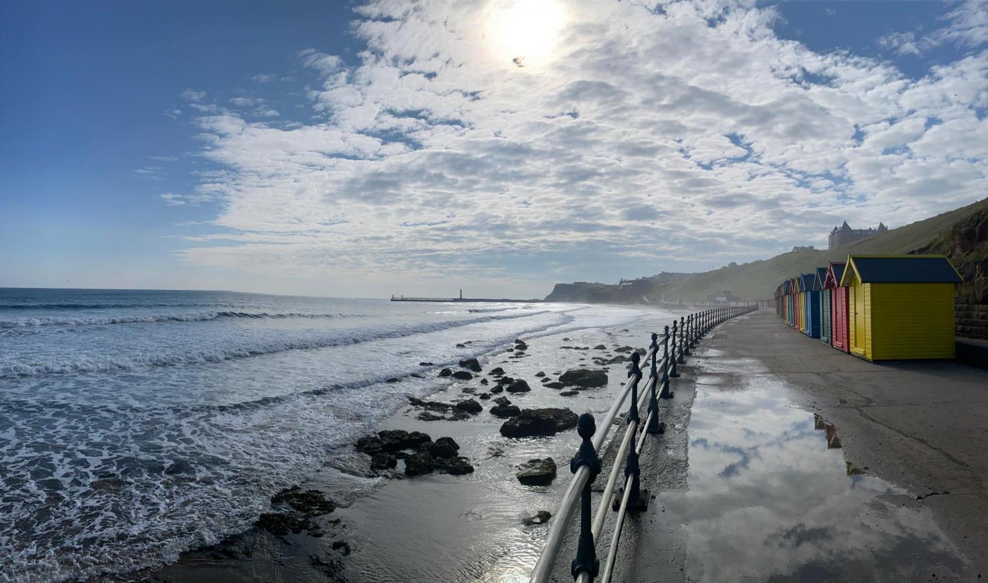 Retro Retreat, Sea View, Free Parking & Ev Plug-In Whitby Exterior foto